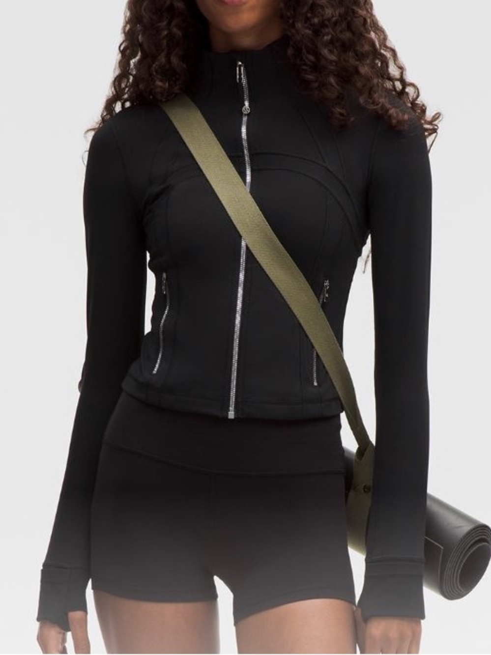 NWOT 🍋Lululemon Black Define Cropped Jacket Size 8